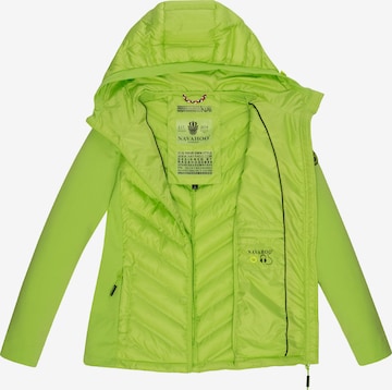 NAVAHOO Демисезонная куртка 'Nimm' в Зеленый