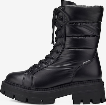 TAMARIS Lace-Up Ankle Boots in Black