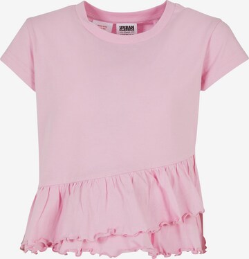 Urban Classics Shirt in Roze: voorkant