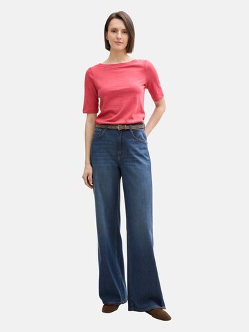 TOM TAILOR T-Shirt in Rot