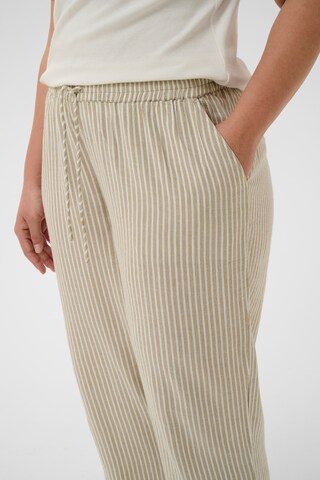 KAFFE CURVE Loosefit Broek 'Mille' in Beige