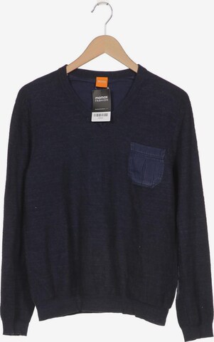 BOSS Orange Sweater & Cardigan in M in Blue: front