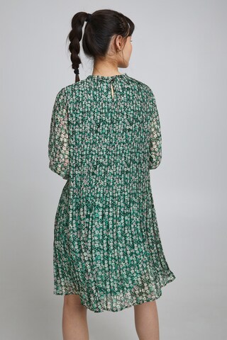 ICHI Shirt Dress in Green