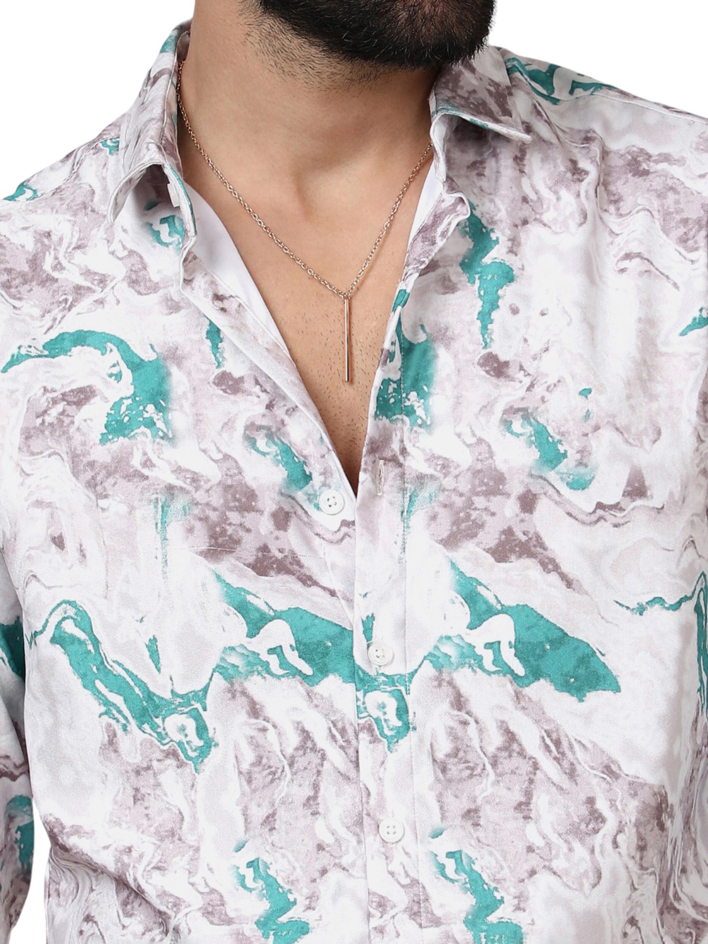 Campus Sutra Regular fit Srajca 'Noel' | mešane barve barva