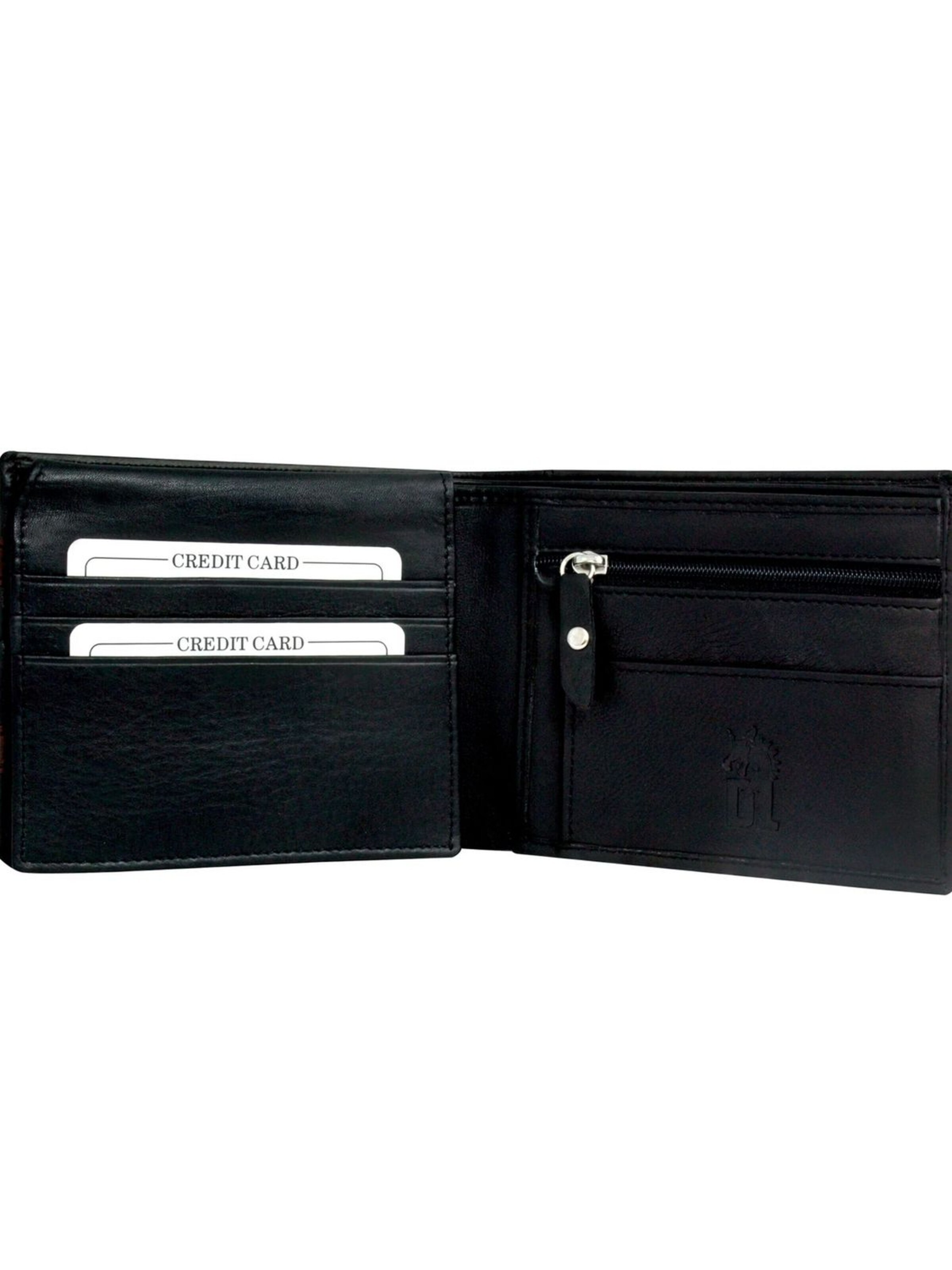 DrachenLeder - Cartera en negro