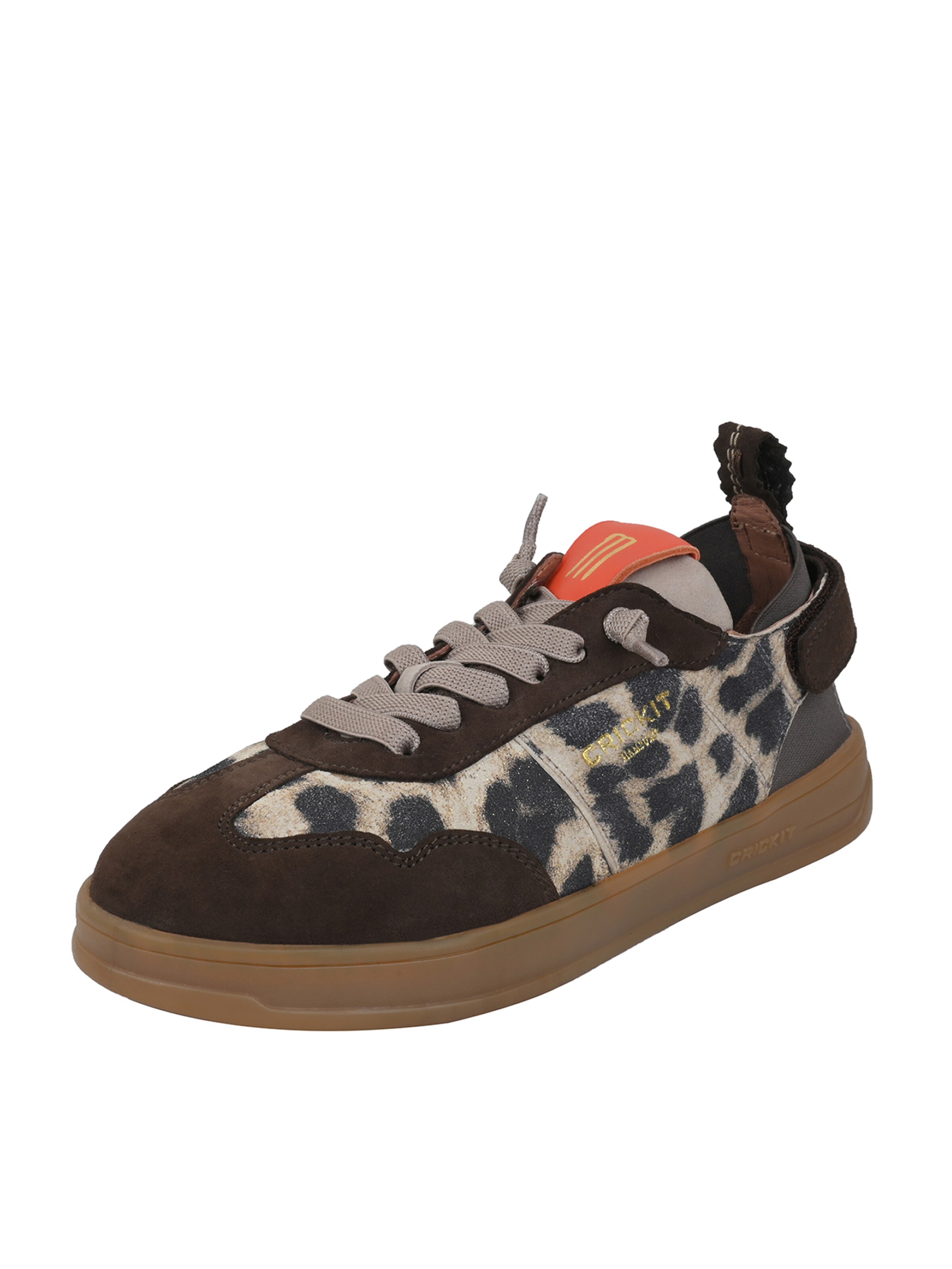 Baskets basses 'SIMONA' Crickit en beige : devant