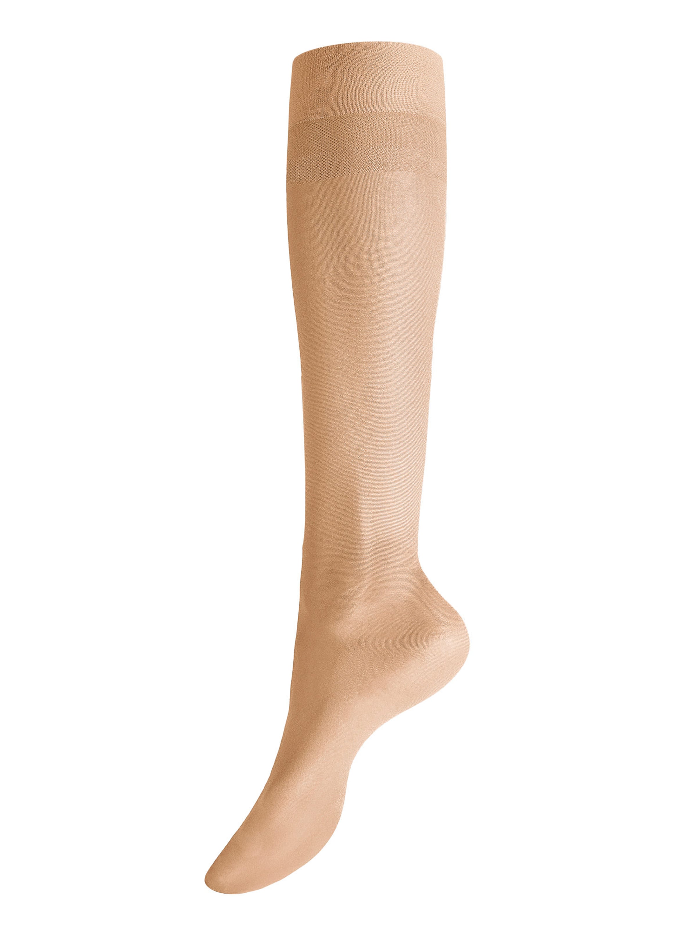Gambaletto 'Glamour 20' di Hudson in beige: frontale