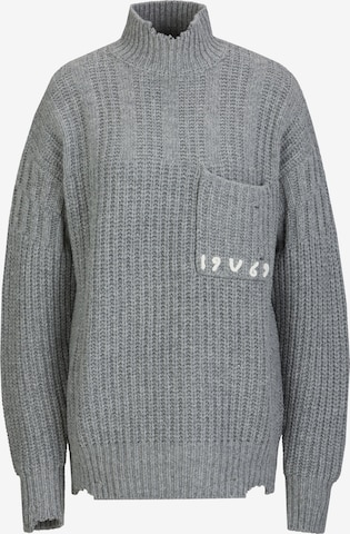 19V69 ITALIA Sweater 'Rosanna' in Grey: front