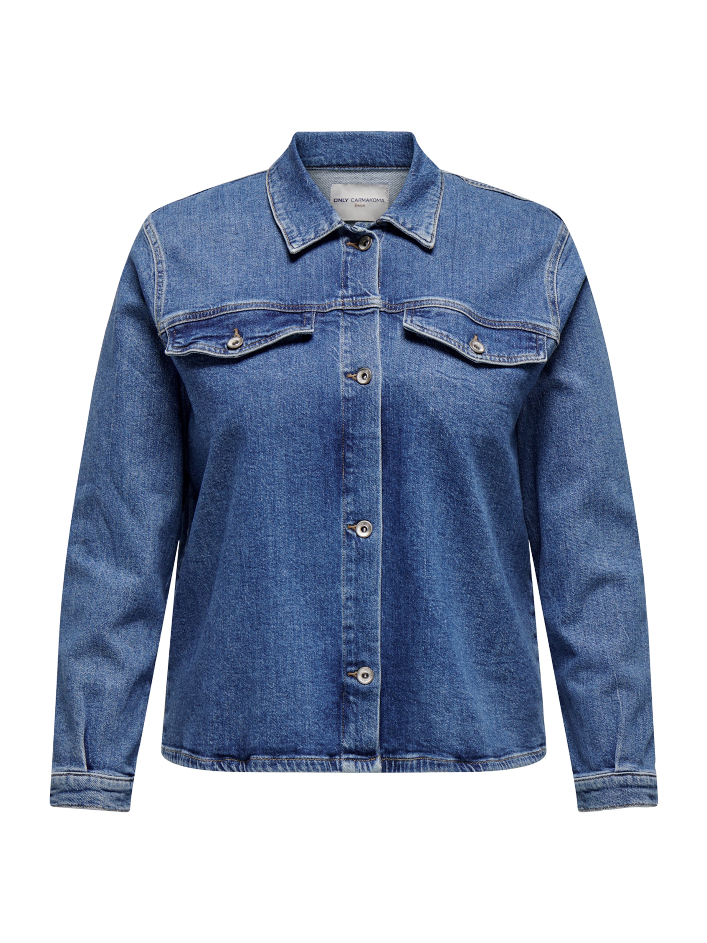 ONLY Carmakoma Blouse 'CARKimberly' in Blue: front