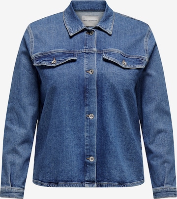 ONLY Carmakoma - Blusa 'CARKimberly' en azul: frente