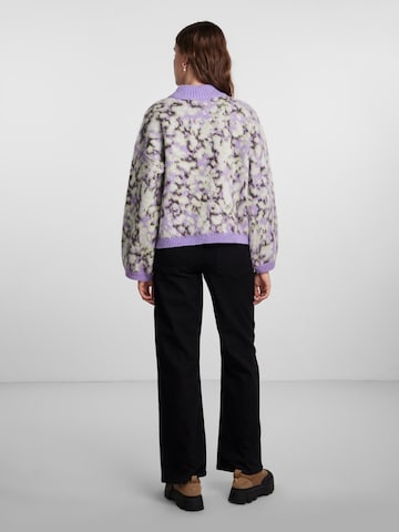 PIECES Sweater 'JOELLA' in Purple