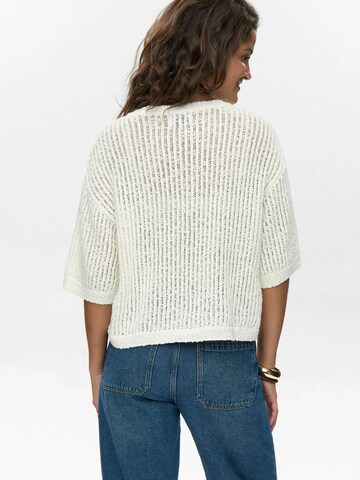 NÜMPH Pullover in Weiß