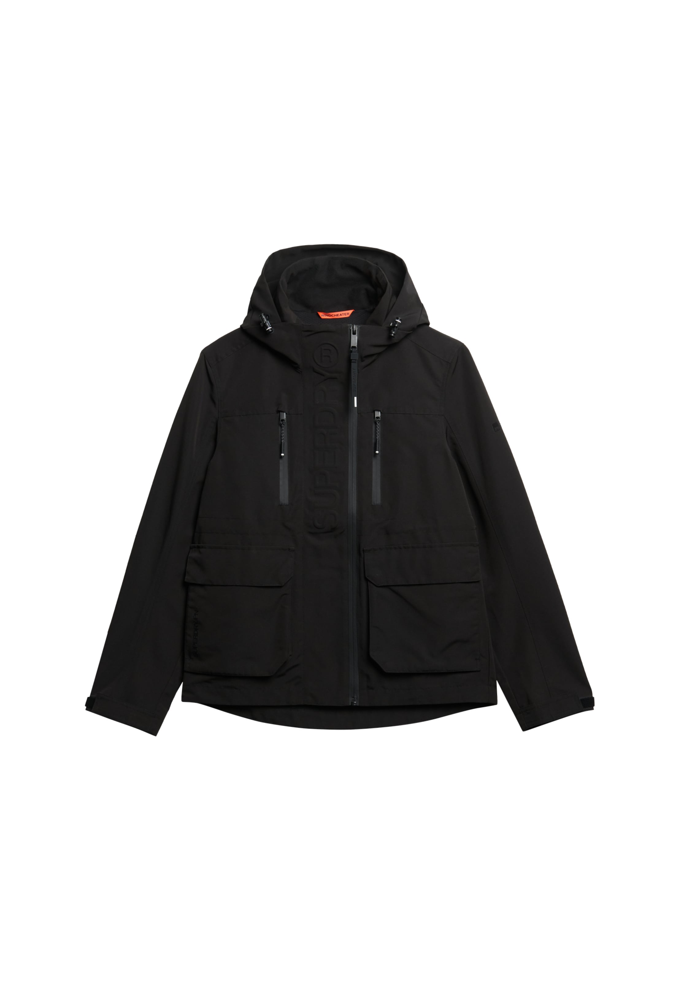 Superdry Jacke 'Ultimate Tech' in Schwarz: Vorderseite
