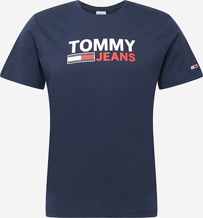 Tommy Jeans Majica | mornarska / rdeča / bela barva, Prikaz izdelka