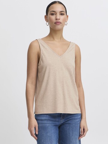 Haut ' IHREBEL ' ICHI en beige