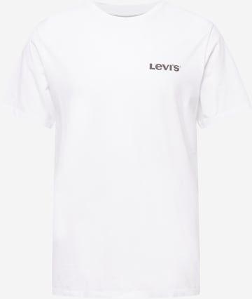 LEVI'S ® Tričko 'Graphic Crewneck Tee' - biela: predná strana