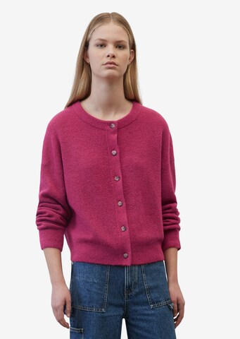 Marc O'Polo DENIM Knit Cardigan in Pink: front