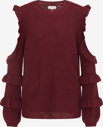 IZIA Pullover in Rot: front