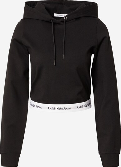 Calvin Klein Jeans Mikina 'Milano' - sivá / čierna / biela, Produkt