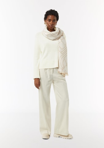 COMMA Pullover in Weiß