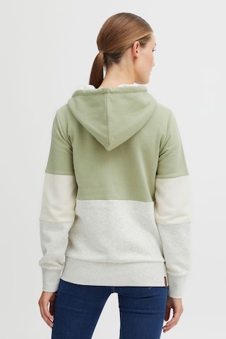 Oxmo Zip-Up Hoodie 'Kate' in Grey