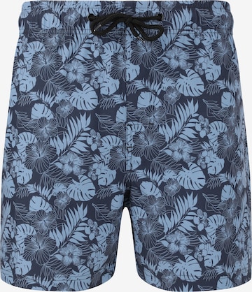 Cruz Zwemshorts 'Toby' in Blauw: voorkant