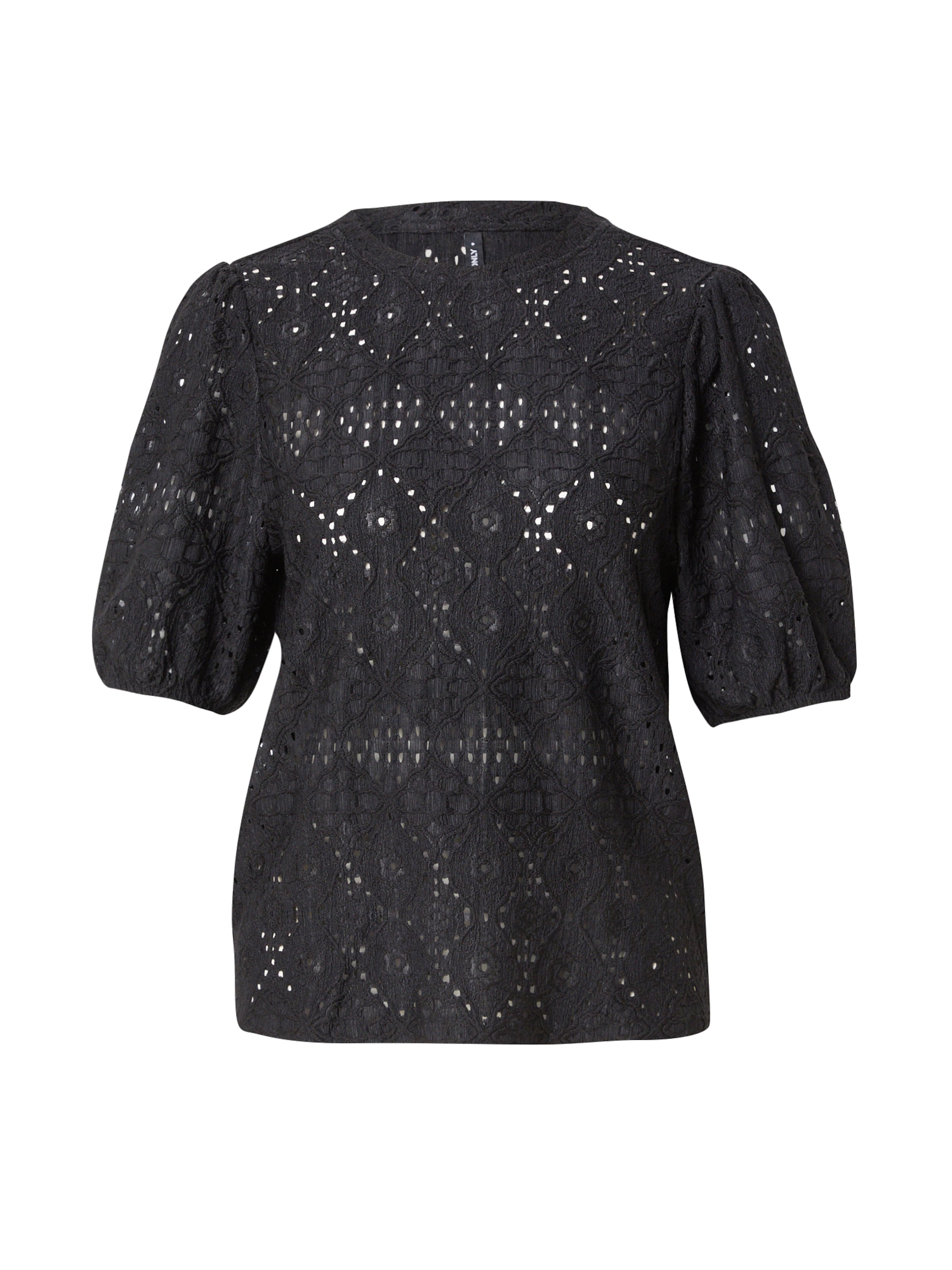 ONLY Bluse 'ONLLUZ' i sort: forside