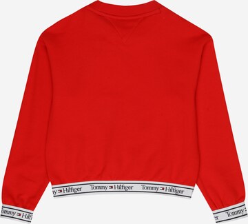 TOMMY HILFIGER Sweatshirt in Red