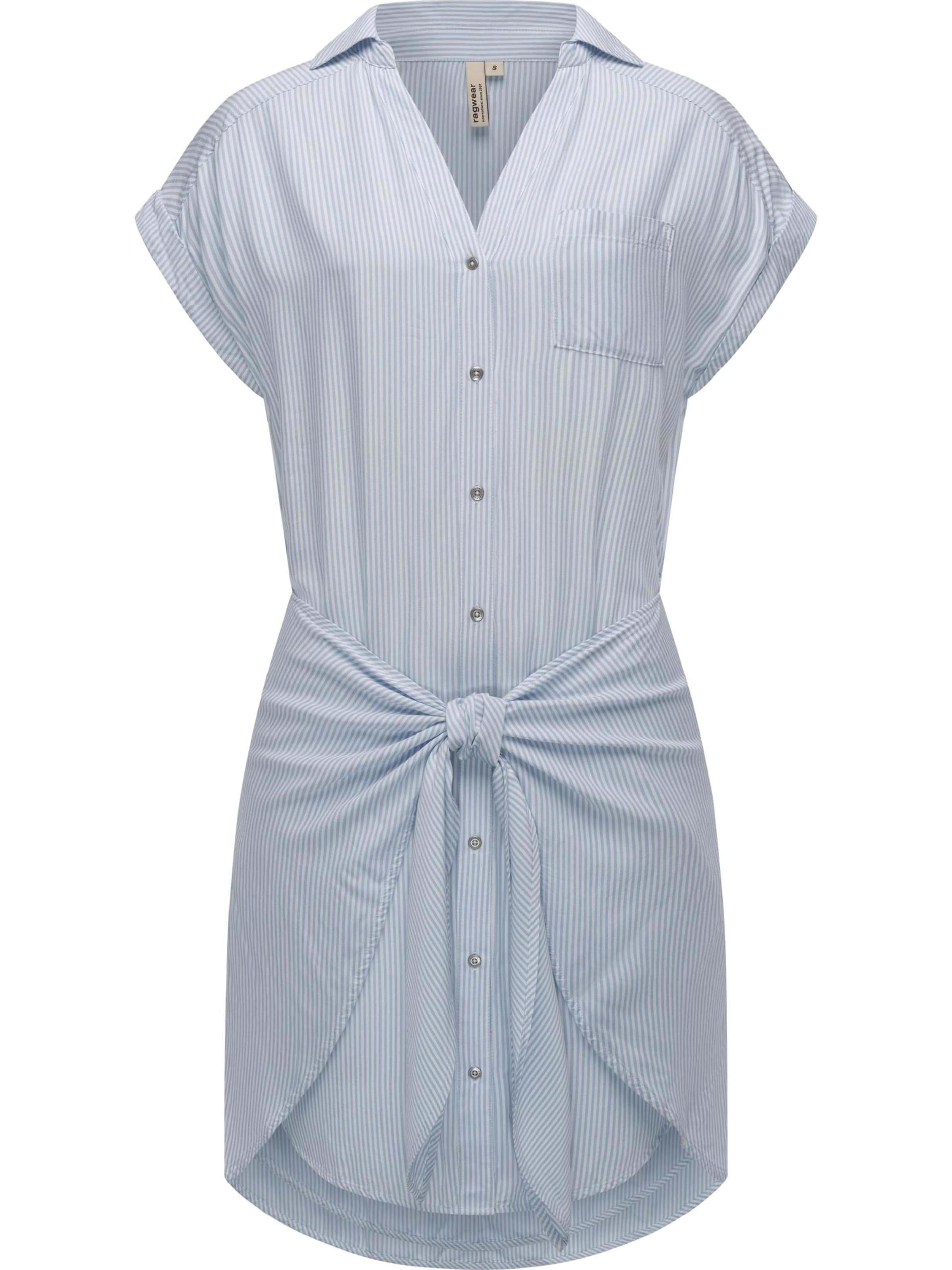 Ragwear Shirt dress 'Bahaya' in Blue: front