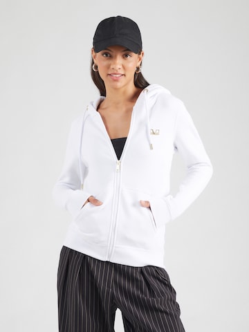 19V69 ITALIA Sweatjakke 'MIA' i hvit: forside