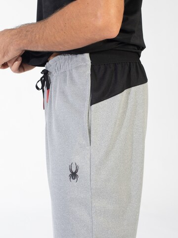 Spyder Regular Workout Pants in Grey