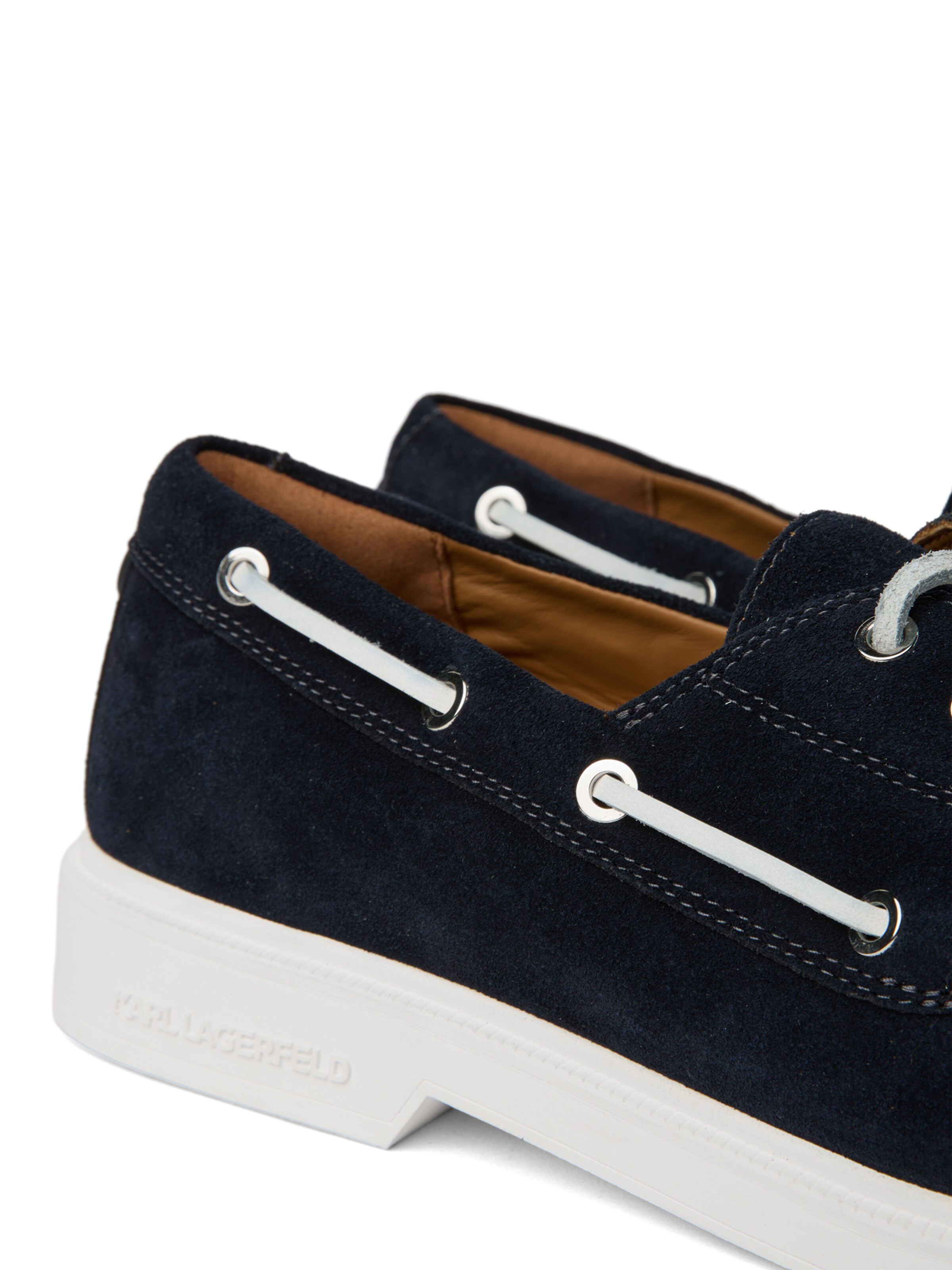 Karl Lagerfeld Moccasin ' KORI BOAT ' in Blue