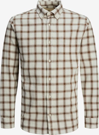 JACK & JONES Košulja 'JPRBLUBrook' u smeđa / crna / vuneno bijela, Pregled proizvoda