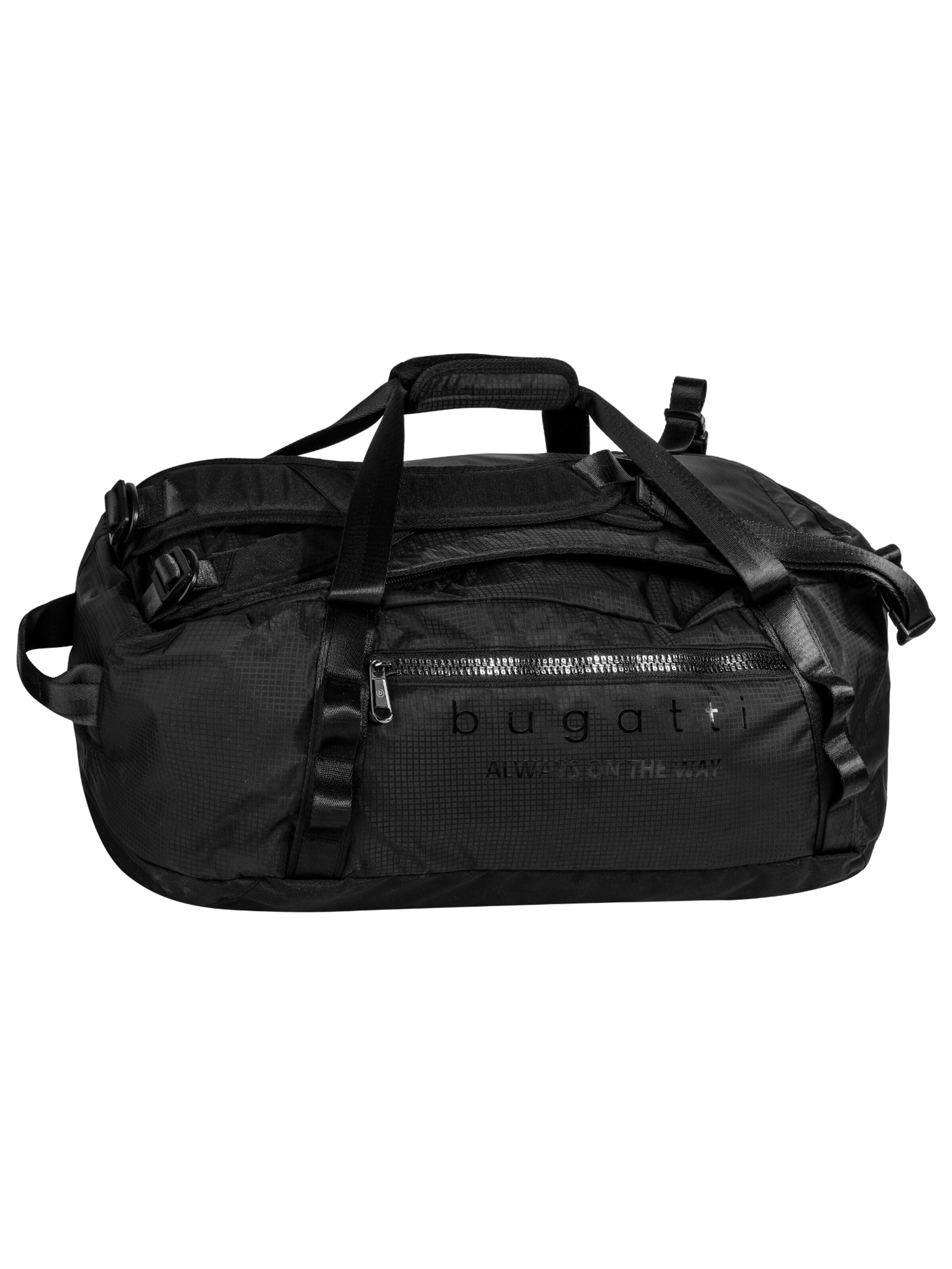 Borsa da viaggio 'Letter's' di bugatti in nero
