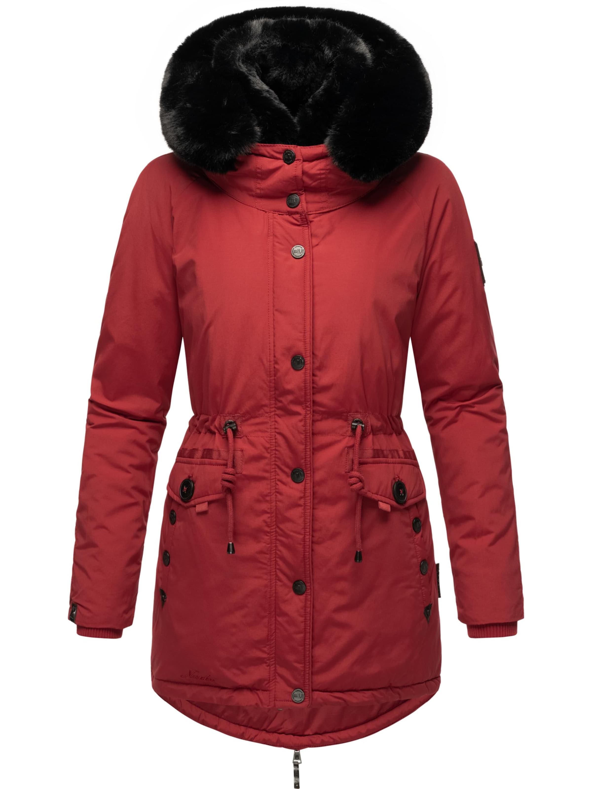 Parka invernale di NAVAHOO in rosso: frontale
