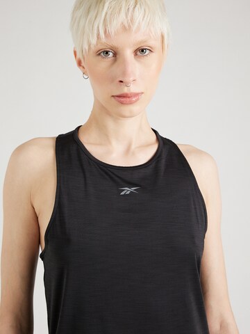 Reebok Sportovní top – černá