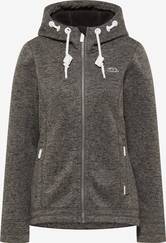 ICEBOUND Fleece Jacket in Grey: front