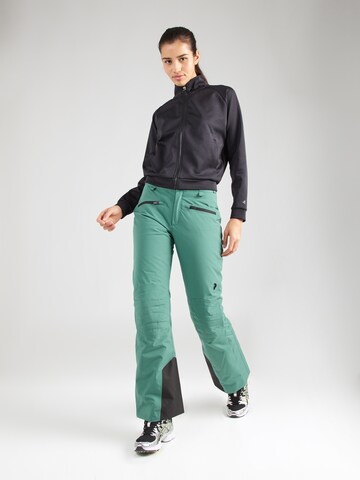 PEAK PERFORMANCE Regular Outdoor Pants 'Scoot' in Green