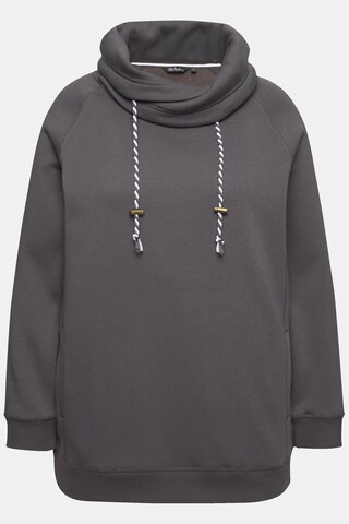 Ulla Popken Sweatshirt in Grey: front