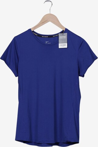 NIKE Top & Shirt in L in Blue: front