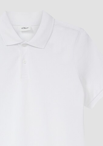 s.Oliver Poloshirt in Weiß