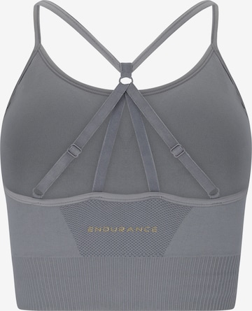 ENDURANCE Bustier Biustonosz sportowy 'Maidon' w kolorze szary