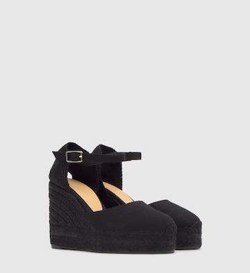 melns Castañer Espadrillas 'Carol'