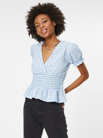 Dorothy Perkins Bluse i blå: forside