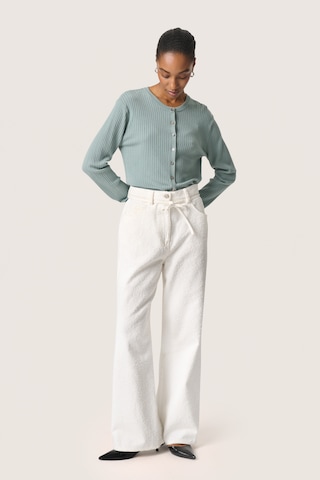 SOAKED IN LUXURY Strickjacke in Blau