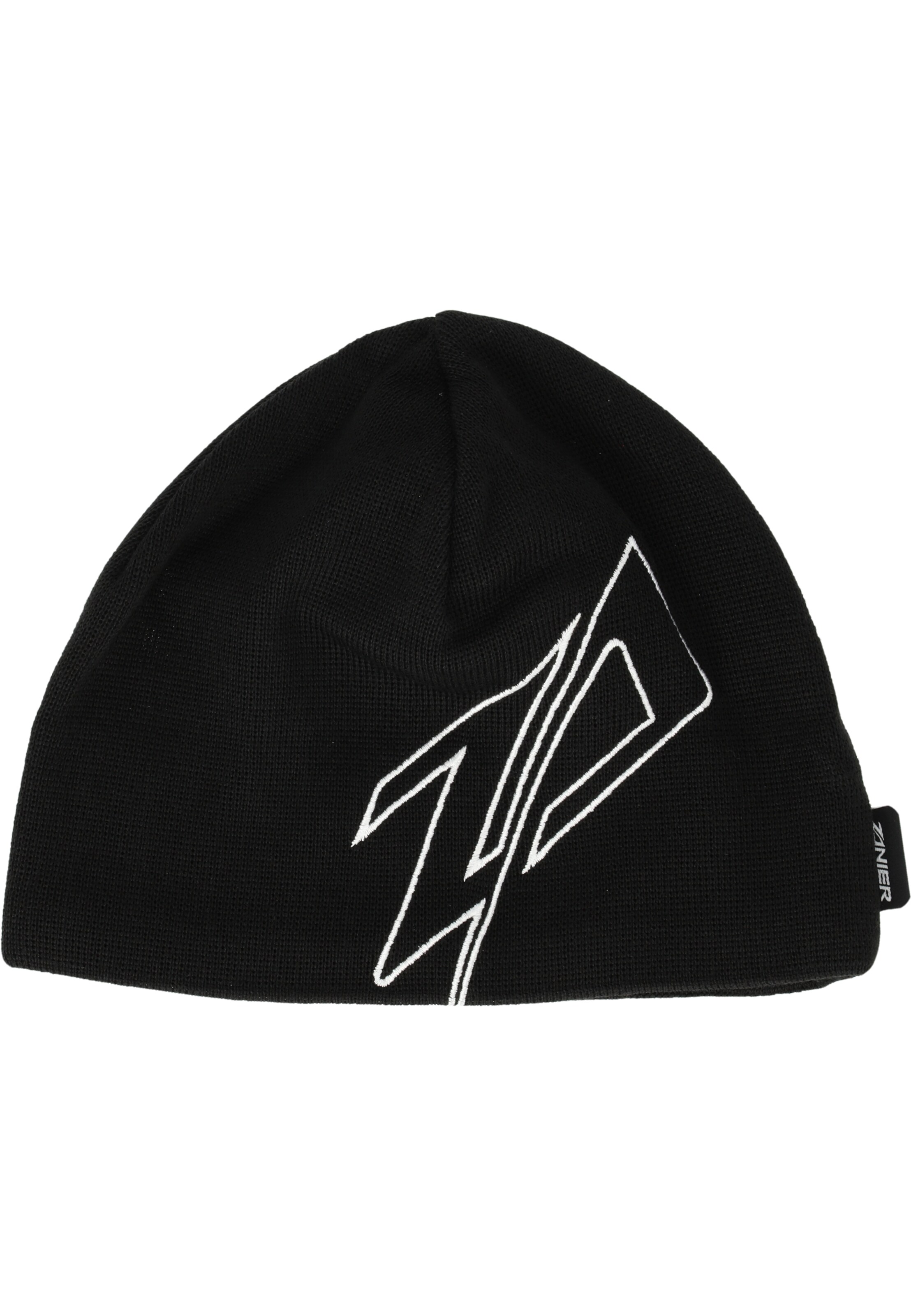 Zanier Beanie 'YBBS UX' in Black: front