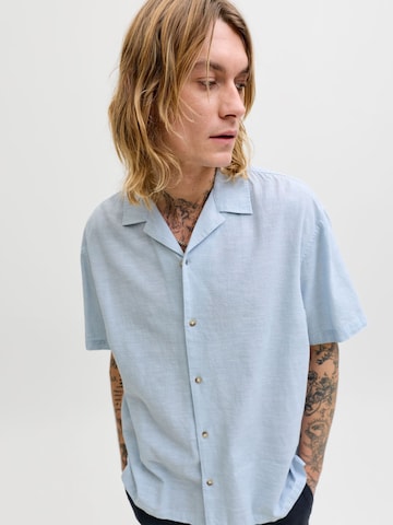 JACK & JONES Comfort Fit Skjorte i blå