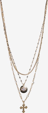 PIECES Necklace 'BELLA' in Gold: front