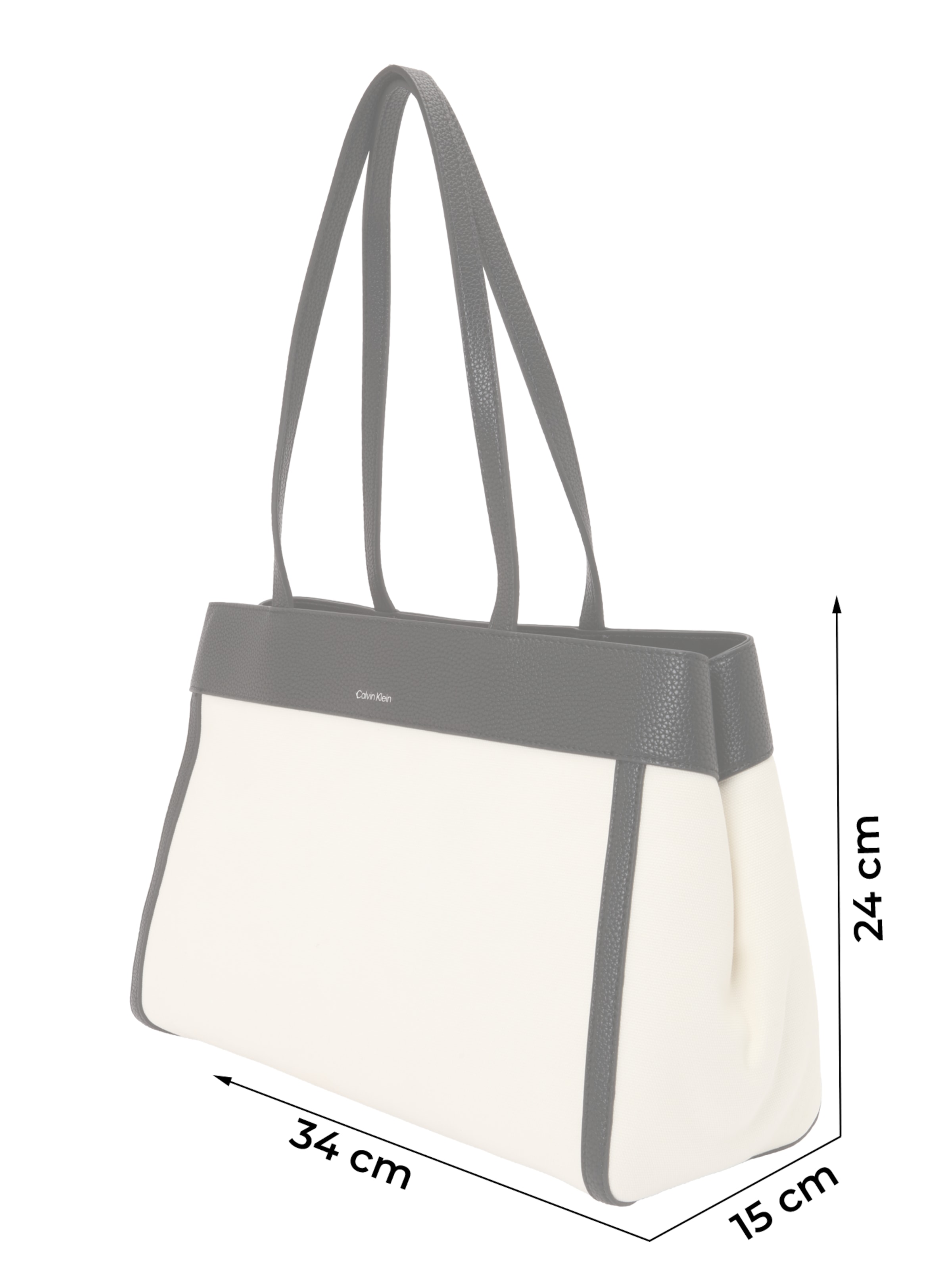 Calvin Klein - Shopper em branco