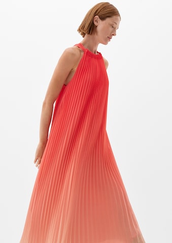 s.Oliver BLACK LABEL Dress in Orange